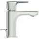 Waschbeckenarmatur aus Chrom von Ideal Standard, mit einem Griff zur Steuerung des Wasserflusses und einem leicht geschwungenen Auslauf.